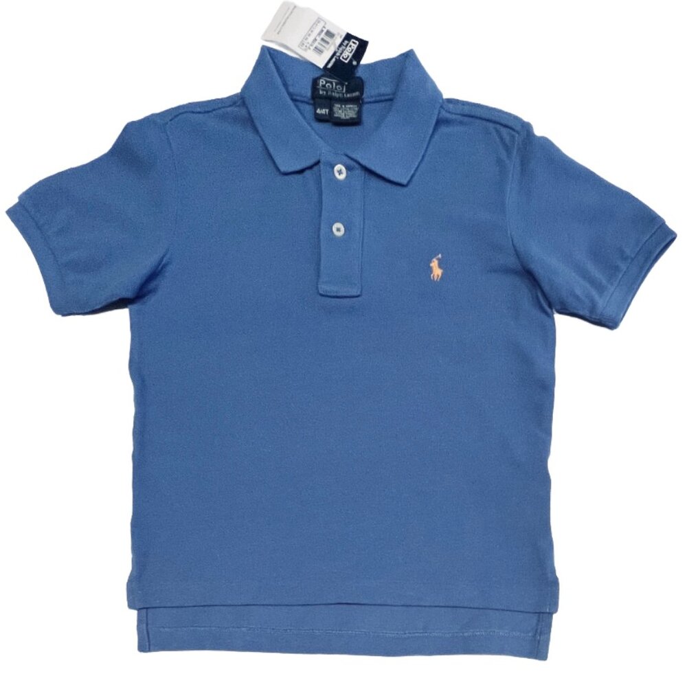 Ralph Lauren - NWT boys 4/4T blue polo shirt